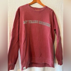 Taylor Swift folklore My Tears Ricochet crewneck